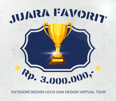 Juara Favorit UI/UX & Virtual Tour